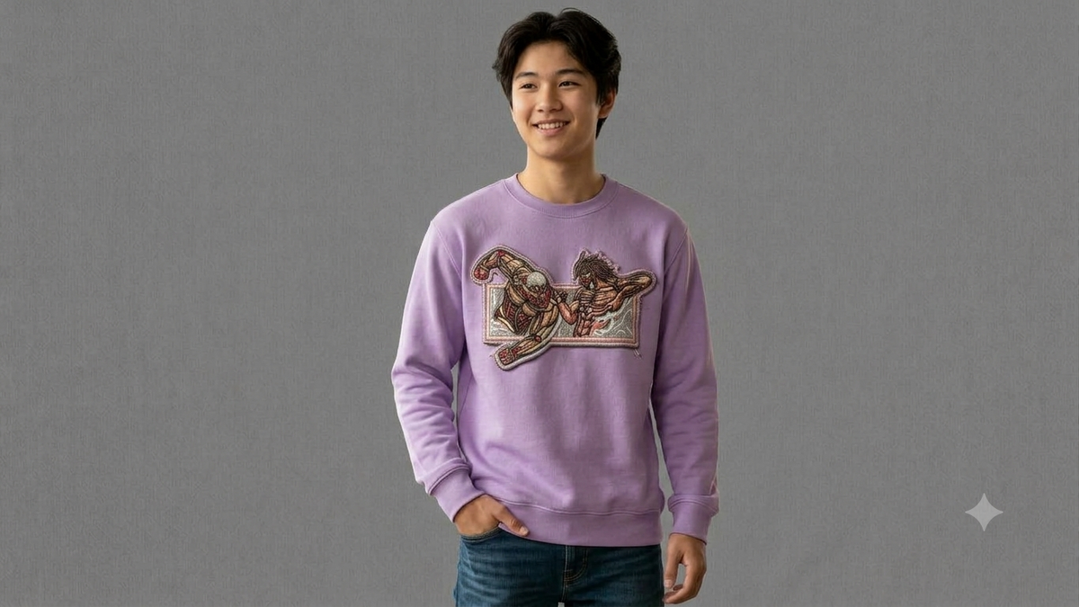 Titans Clash Embroidered Sweatshirt